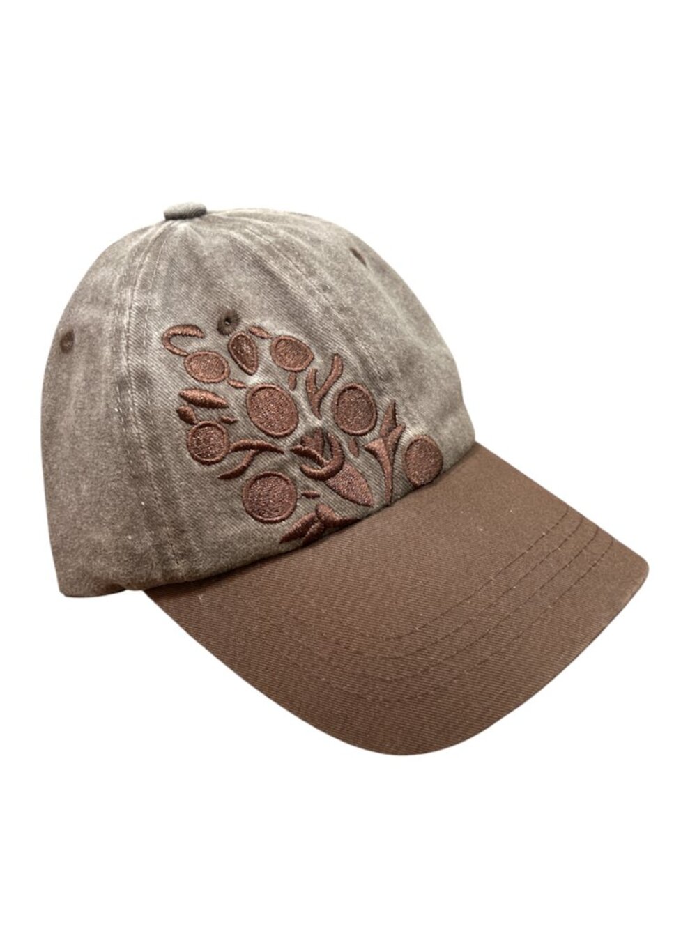 Free People FP Movement Out Of Bounds Baseball Hat Cap Brown NWOT